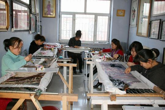 繡娘創(chuàng)業(yè)故事,蘇繡繡莊