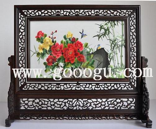 滿園春色，蘇州刺繡，蘇繡精品雙面繡