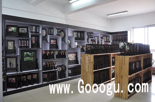 嬌古蘇繡展廳，嬌古蘇繡雙面繡展示廳，刺繡展廳設(shè)計(jì)