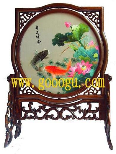 年年有余雙面繡,中國(guó)蘇繡雙面繡