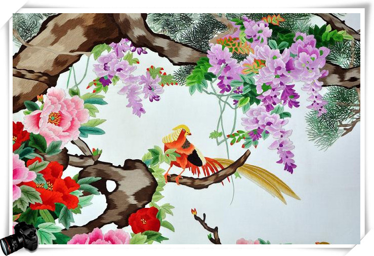 繡工精細(xì)、層次鮮明