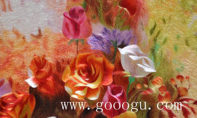 刺繡精品裝飾畫,蘇州刺繡精品,刺繡奢侈品畫